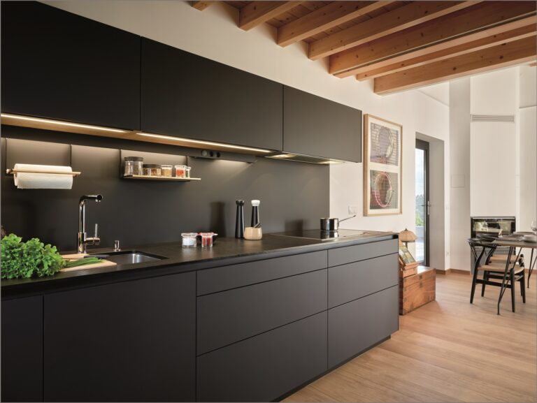 cocina con mueble